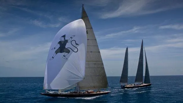 Super Yacht Hanuman exterior view