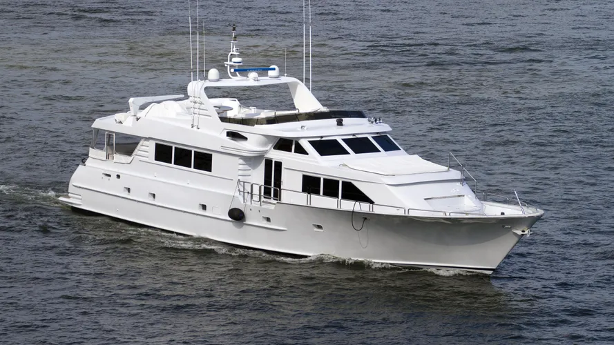denison-stray-kat-1985-motor-yacht-running