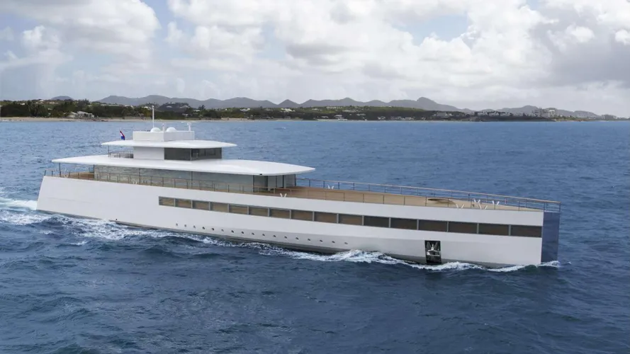 Steve Jobs superyacht Venus cruising