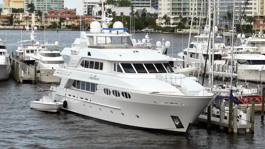 sun-chaser-motor-yacht-richmond-142-2006-43m-moored-half-profile