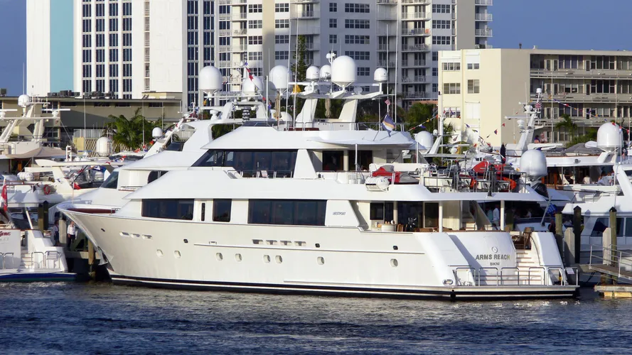 arms-reach-motor-yacht-westport-130-2004-40m-moored-half-profile