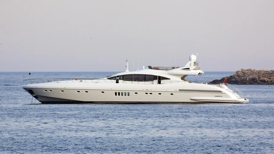 asya motoryacht overmarine mangusta 132 2015 40m profile