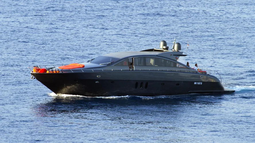 forza 8 motoryacht fp yachts jaguar 24 2004 24m half profile