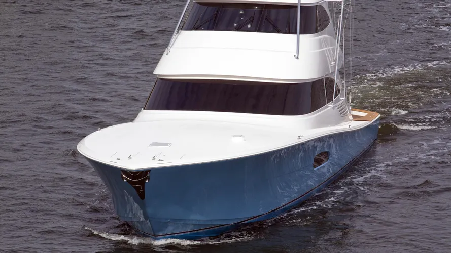 scooter motoryacht viking 92 2014 28m cruising bow details
