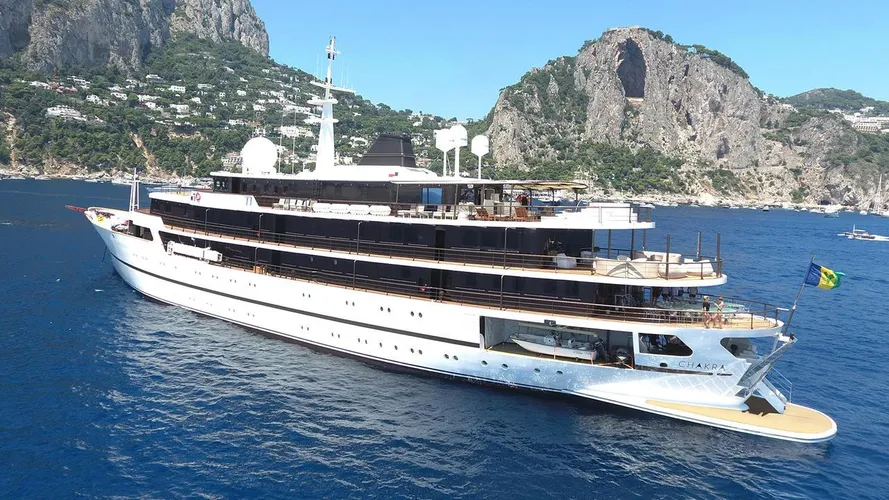 chakra motoryacht van der werf 1963 86m half stern after refit