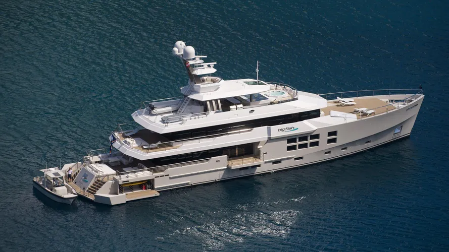 Big fish yacht exterior