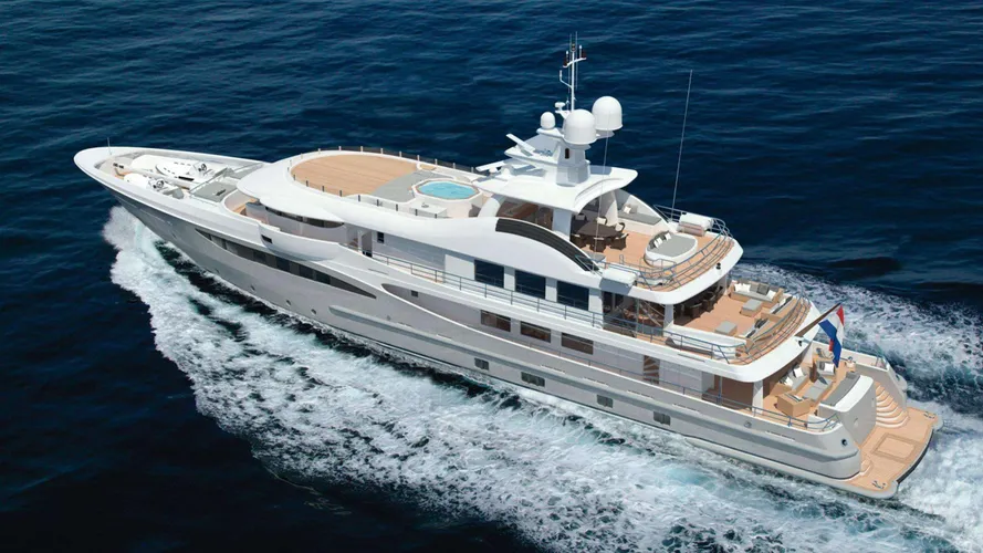 driftwood motoryacht amels 55m 2017 rendering sistership
