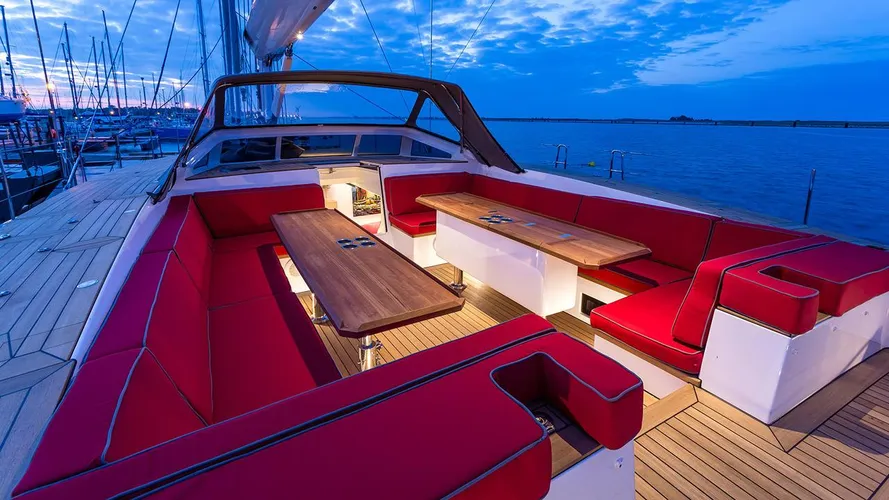 bellkara sailing yacht conrad shipyard 2016 28m cockpit