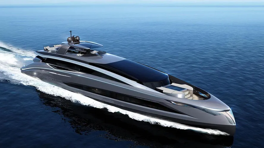 tecnomar evo 115 motoryacht tecnomar 2018 35m rendering