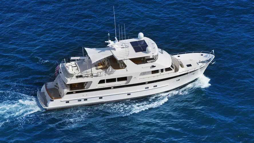 barbara sue ii motoryacht outer reef yachts 2015 25m aerial