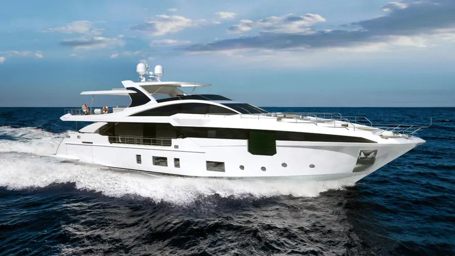 azimut 35m hull 12 motoryacht 2017 35m cruising rendering