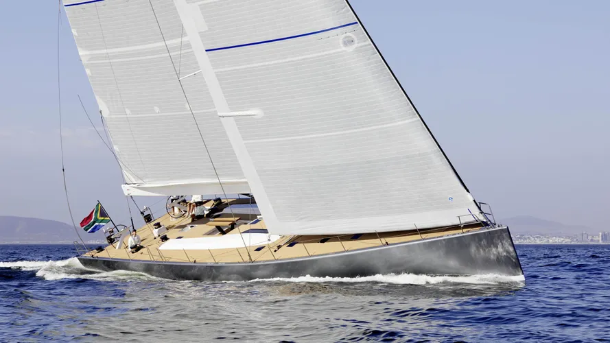 allsmoke sailing yacht southern wind shipyard swrp90 2017 27m half profile