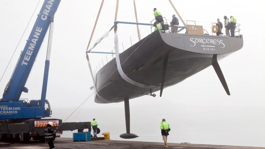 sorceress sailing yacht southern wind shipyard 96 29m 2017 launch stern