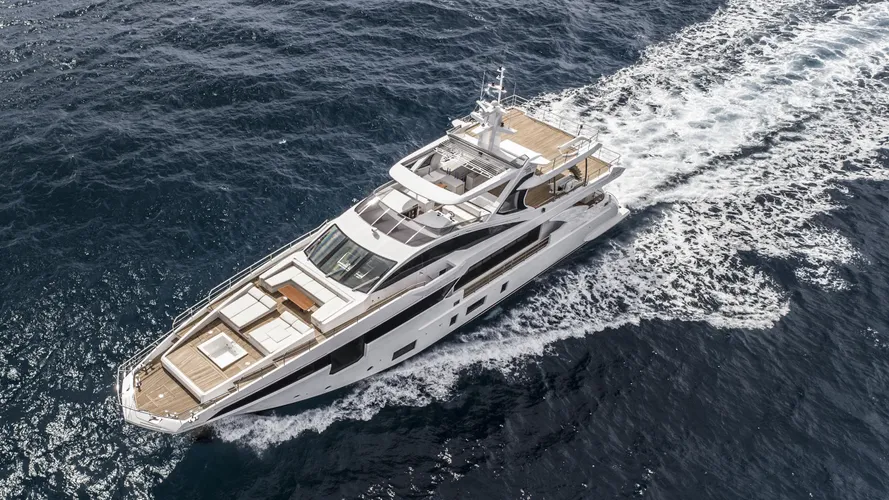 sama azimut 35 metri hull 11 motoryacht 2017 35m cruising aerial