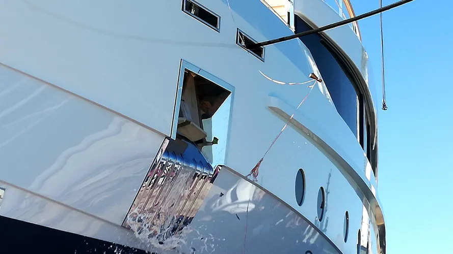 sage motoryacht admiral impero 40m 2017 launch christening