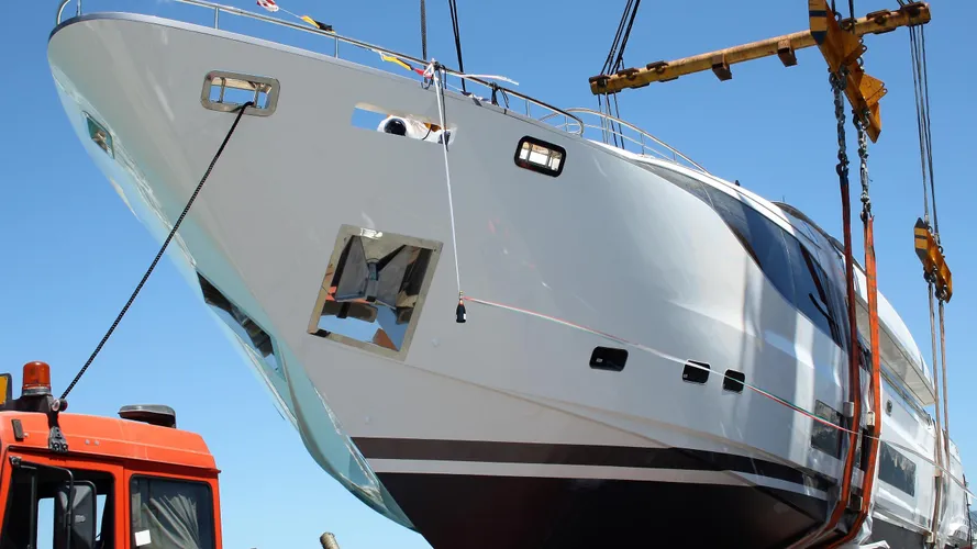 harmony motoryacht fipa maiora 2017 37m launch bow