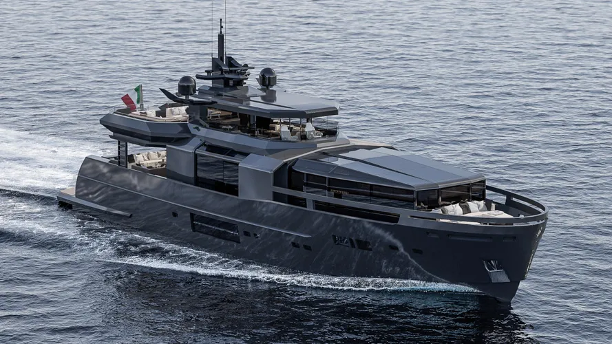 rj arcadia 105 motoryacht arcadia yachts 31m 2018 rendering