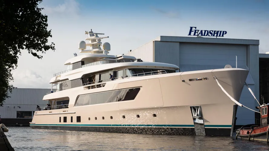 samaya hull 696 motoryacht feadship 2017 69m launch half profile