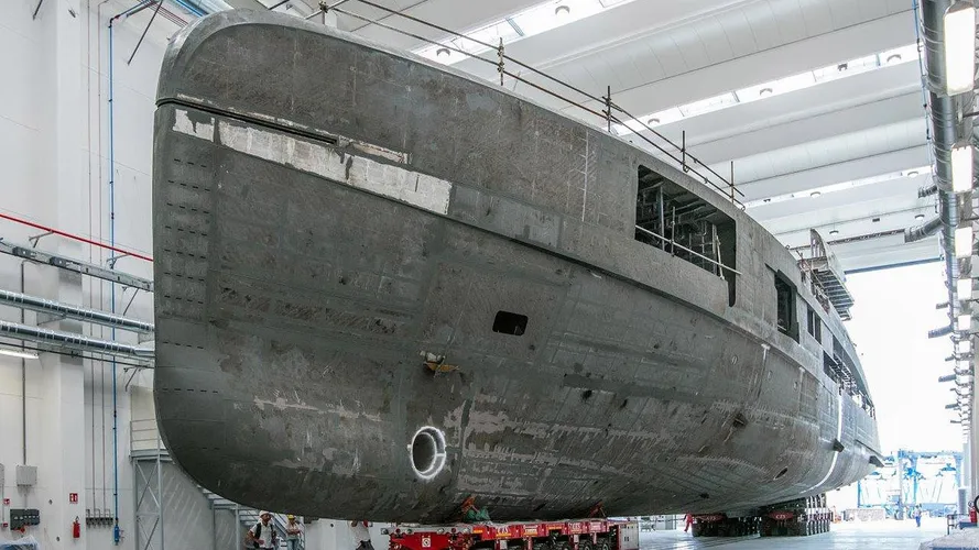 crn hull 137 motoryacht crn 2019 62m under construction