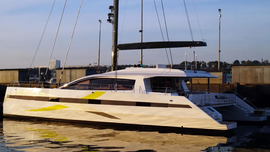 long island 85 hull 2 catamaran sailing yacht jfa yachts 26m 2017 half stern