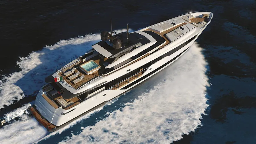 cl 120 motoryacht ferretti custom line 38m 2018 launch profile