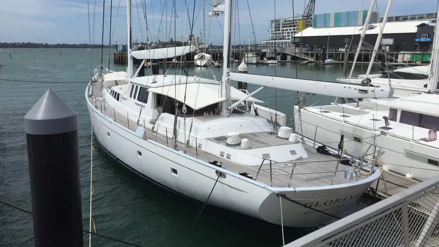 globana m sailing yacht abeking rasmussen 36m 1995 stern