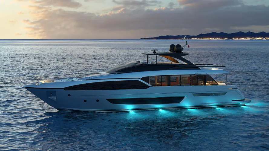 riva 90 motoryacht riva yachts 28m 2018 rendering