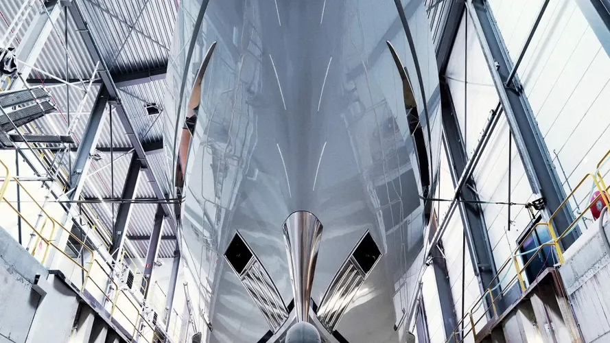 omaha maia motoryacht heesen yachts 50m 2018 launch bow