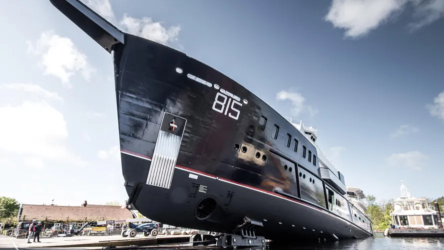 sherpa motoryacht feadship 74m 2018 launch bow