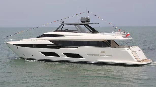 Ferretti 920 motoryacht Ferretti 29m 2019 side profile sistership