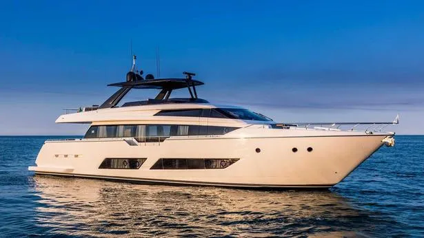 Ferretti 850 motoryacht Ferretti 26m 2019 side profile sistership