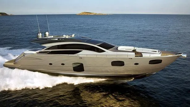 Pershing 82 motoryacht Pershing 25m 2018 side profile sistership