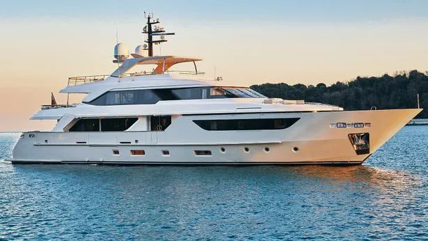 SD126 motoryacht sanlorenzo 38m 2020 side profile sistership