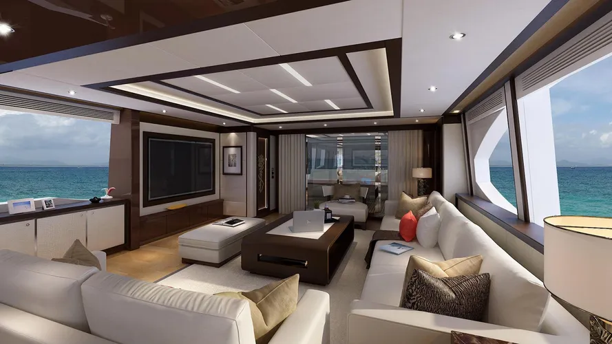 Asteria 108 motoryacht HeySea Yachts 33m 2020 saloon sistership