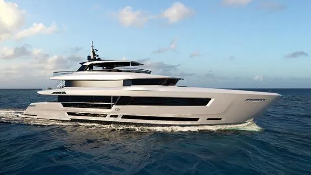 HeySea 139 motoryacht HeySea 42m 2019 side profile sistership