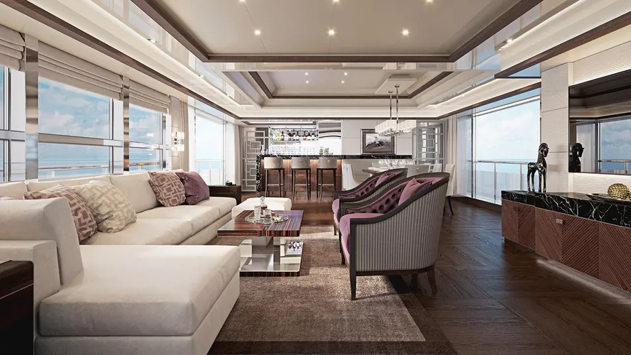 HeySea 115 motoryacht HeySea Yachts 35m 2020 saloon sistership