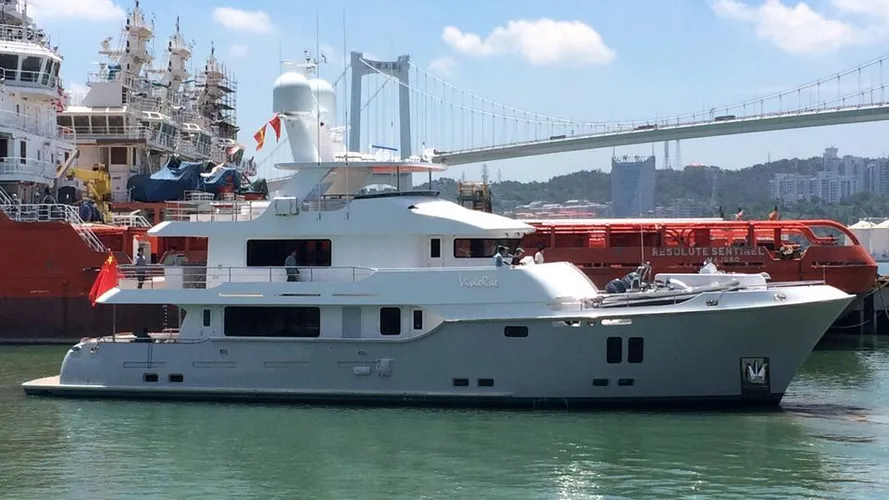Nordhavn 96 motoryacht South Coast Marine 29m 2020 side profile sistership