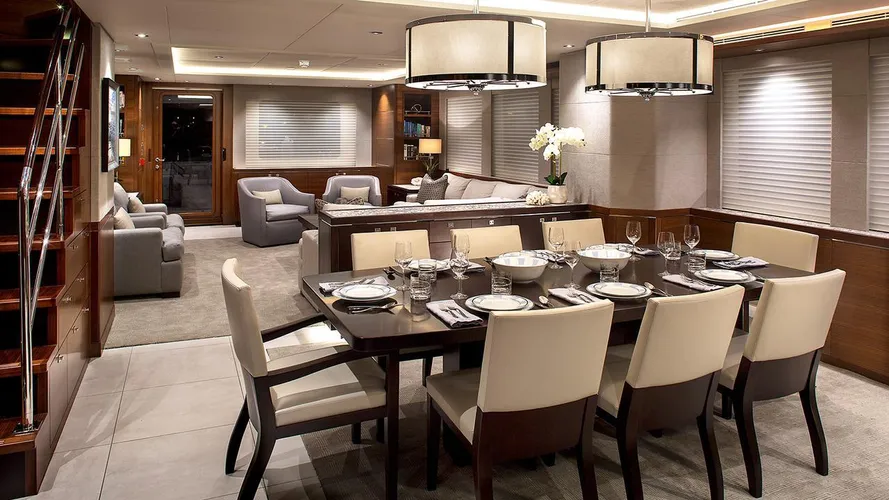 Nordhavn 96 motoryacht South Coast Marine 29m 2020 saloon sistership