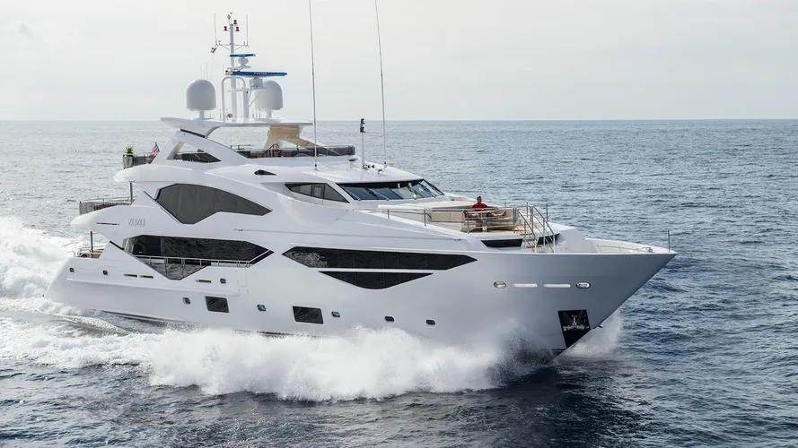 Sunseeker 131 motoryacht sunseeker 40m 2018 side profile sistership