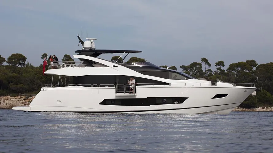 Sunseeker 86 motoryacht Sunseeker 26m 2019 side profile sistership