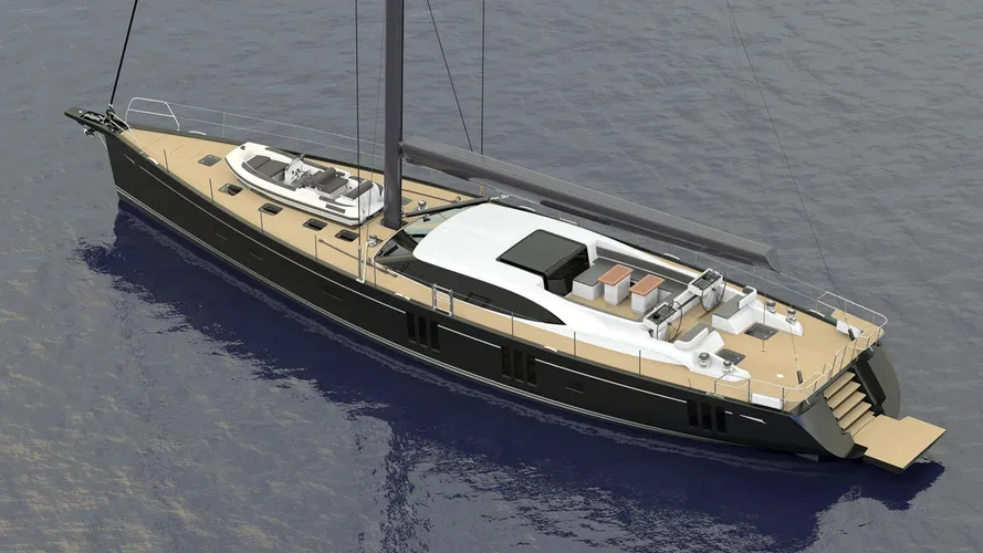 Oyster 885 sailing yacht Oyster 27m 2019 rendering sistership
