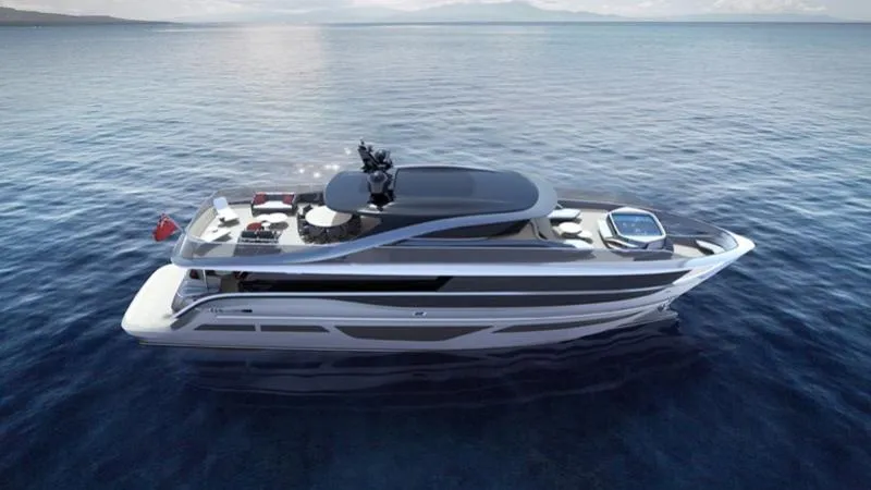 Princess X95 motoryacht Princess 29m 2020 side profile sistership