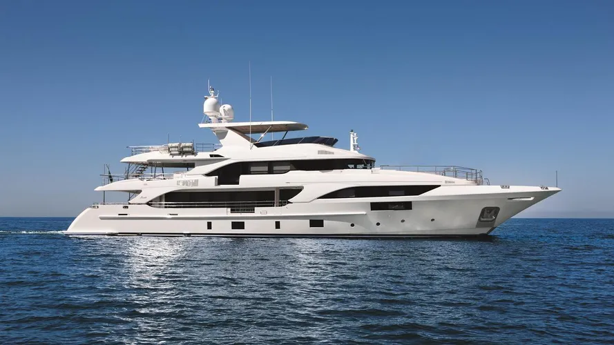 Benetti Supreme 132 motoryacht Benetti 40m 2020 side profile sistership
