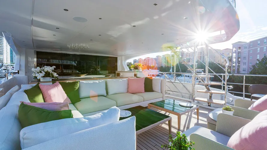 Mediterraneo 116 motoryacht Benetti 35m 2019 deck sistership