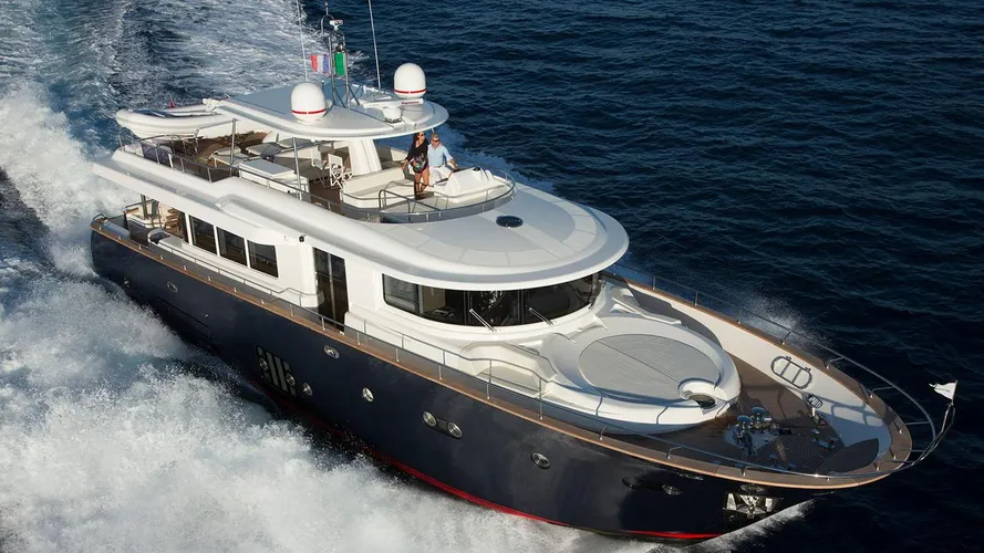 Maestro 82 motoryacht Apreamare 24m 2019 rendering sistership