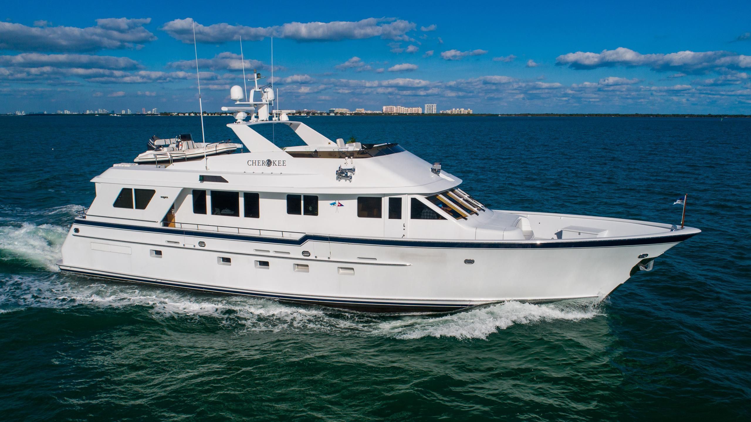 cherokee yacht for sale burger boat, 25.39m, 2000