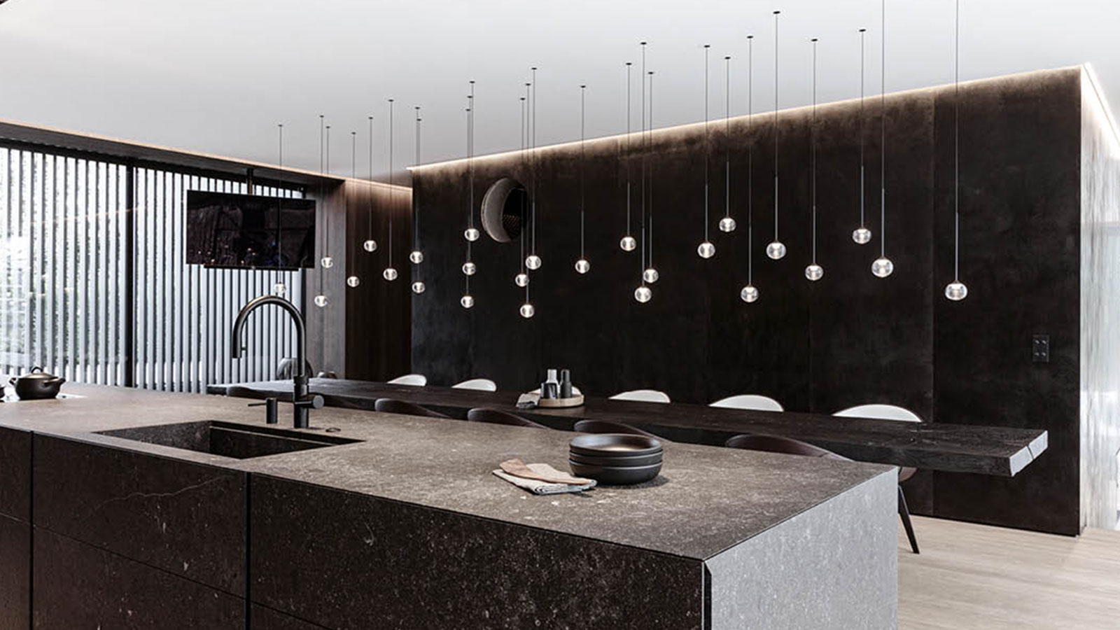 Luxury Design At Its Finest Villa Kb S Rock Kitchen