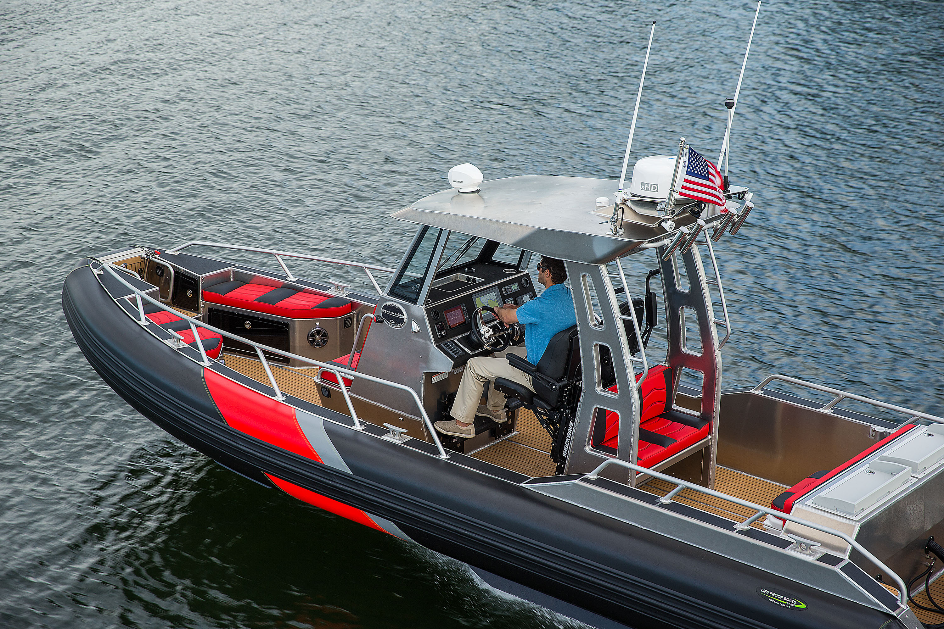 Life Proof boats by IMS 27' Hard Top tender