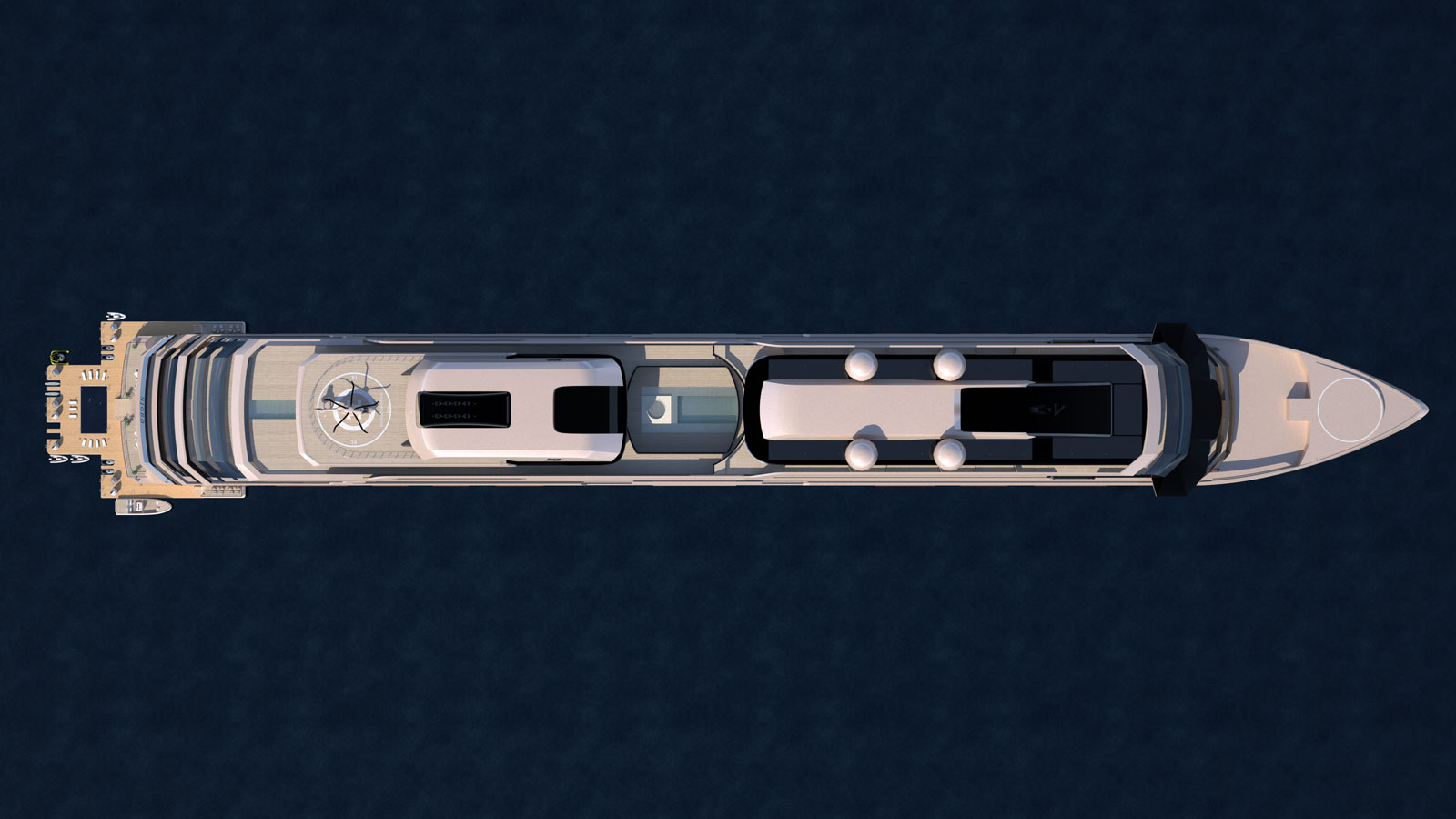 Private residence yacht Njord will be equipped for the job, with a fully fitted oceanographic research laboratory staffed by expert scientists.