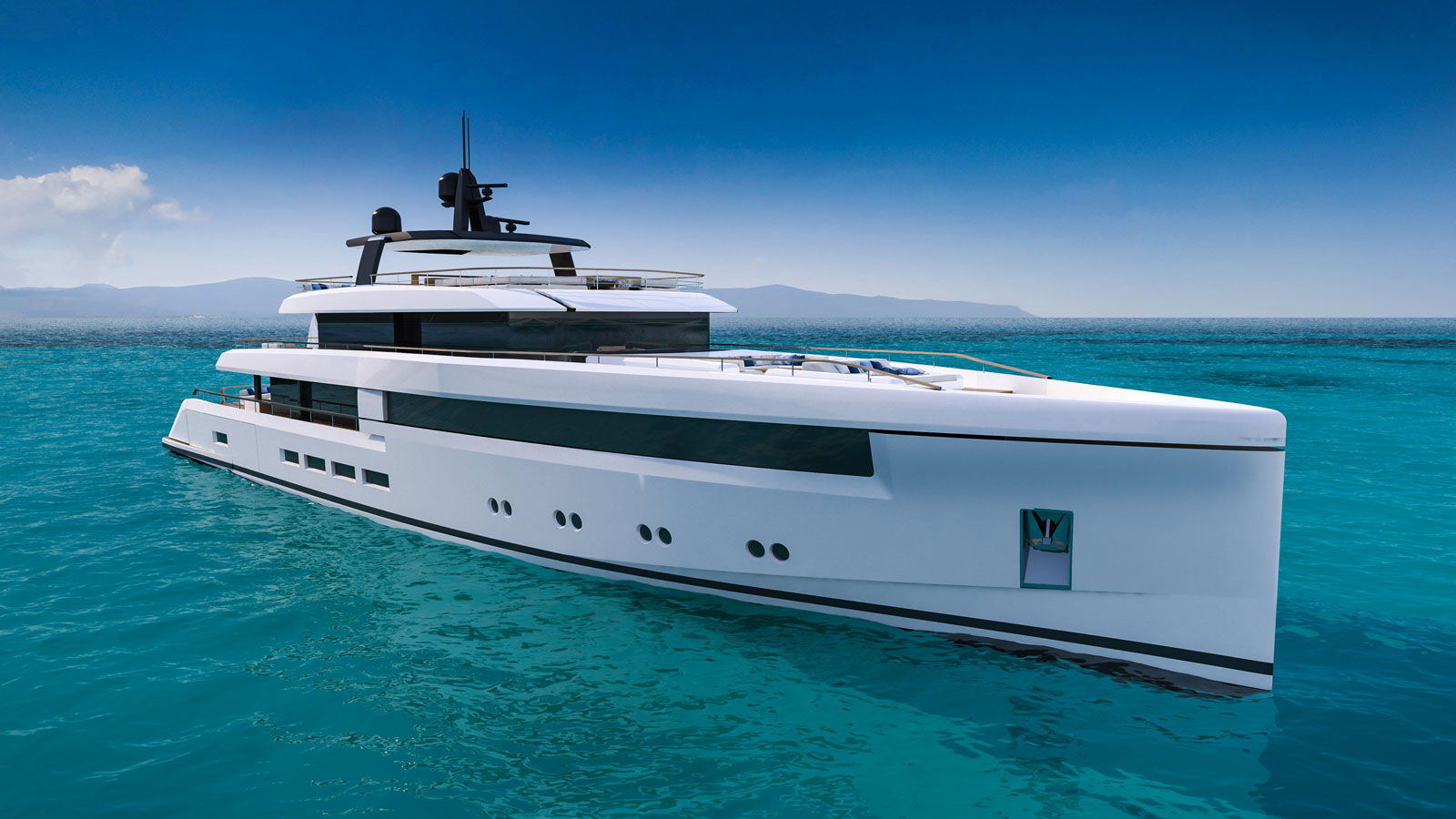 The best design features onboard Nauta Design's 54m Wide